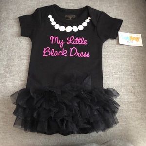 My little black dress onesie